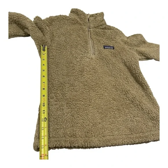 Patagonia Los Gatos Fleece Pullover Women's Small Brown‎ 1/4 Zip Soft Jacket - Picture 7 of 12